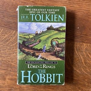 “The hobbit” novel book By J.R.R. Tolkien
